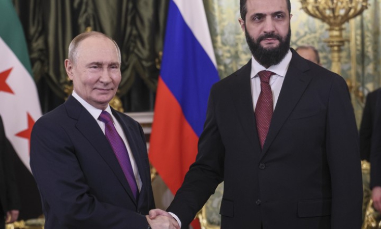 Путин иска да запази руската военна база в Сирия